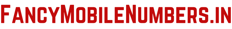 Fancy Mobile Numbers